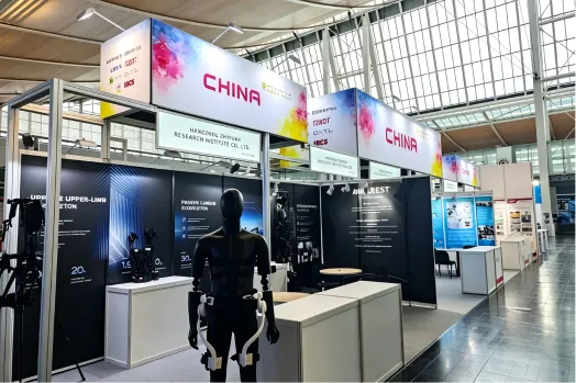 AlpWalk Showcases Exoskeleton Lineup to High Demand at Hannover Messe